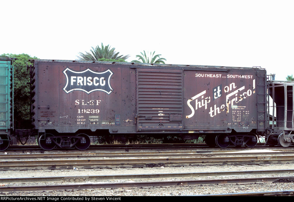 Frisco boxcar SLSF #19239